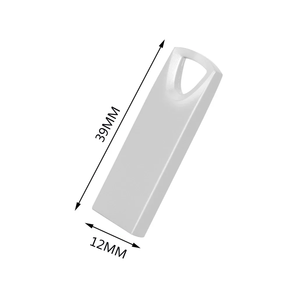 방수 금속 USB 플래시 드라이브, 펜드라이브 플래시 디스크, 128G USB 메모리 스틱, 2.0 비즈니스 선물, 미니 U 디스크 키, 32GB, 64GB