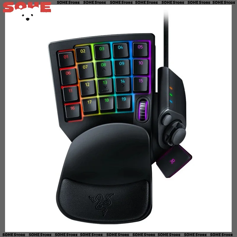 Razer Tartarus V2 Chroma One Hand Gaming Keypad Light Mecha-Membrane Switch RGB Backlit 32 Programmable Keys Left Hand Esport Co