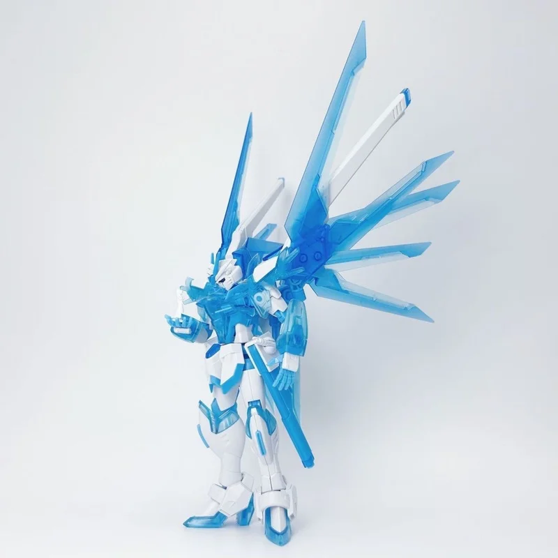 Новый Ice Blue Rising Freedom Limited Color Hg 1-120 Mech Flying Бесплатная сборная модель Детские игрушки Настольные фигурки Детские игрушки