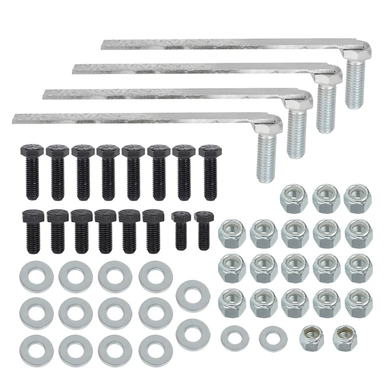 

Fit for Fisher 7192 Snow Plow mount Bolt Kit 11-19 Chevy/GM 2500 3500 41489 Minute Mount