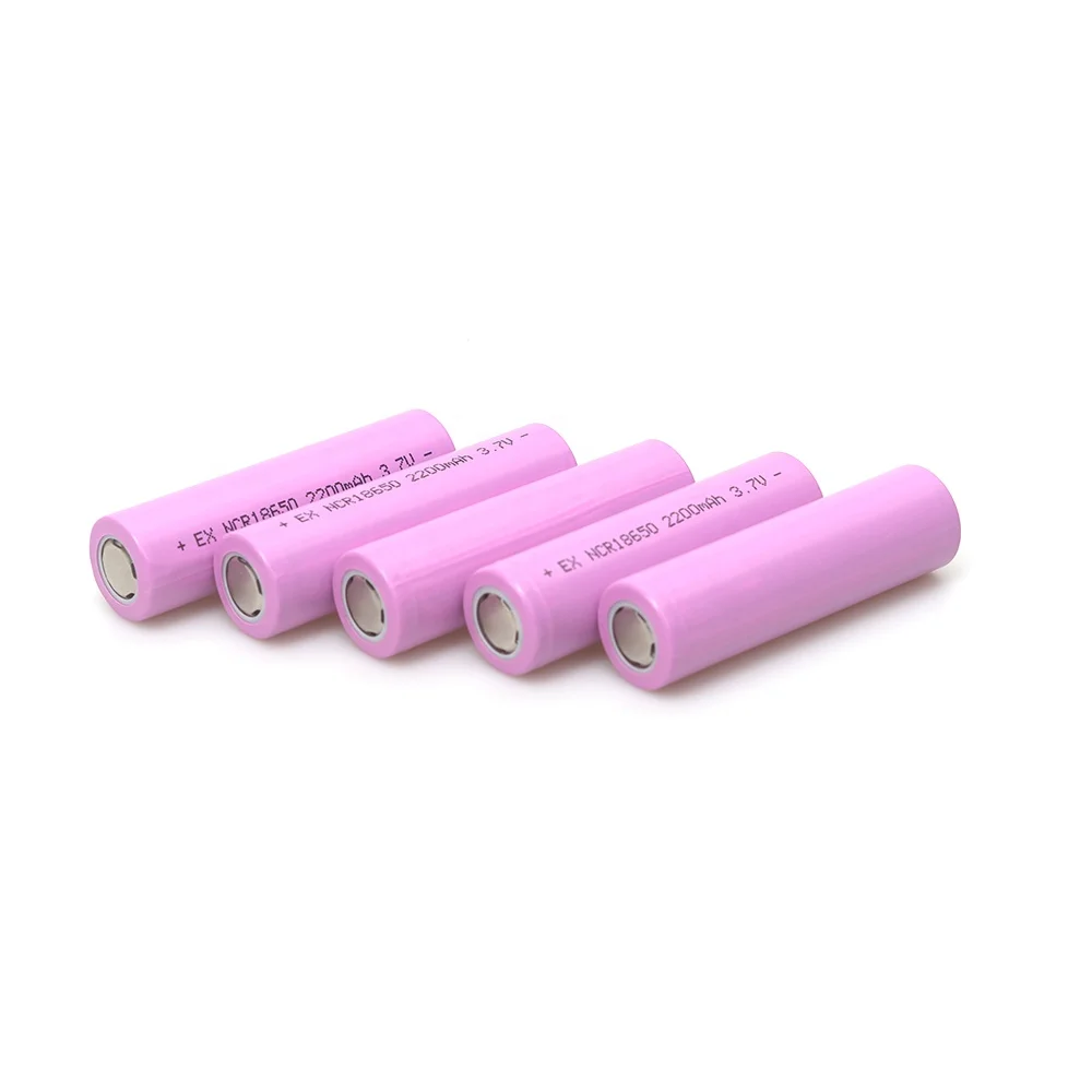 Bateria 18650 Li ion Battery 3.7v 2200mah Cell Price Lithium 18650 Li ion Rechargeable Batteries