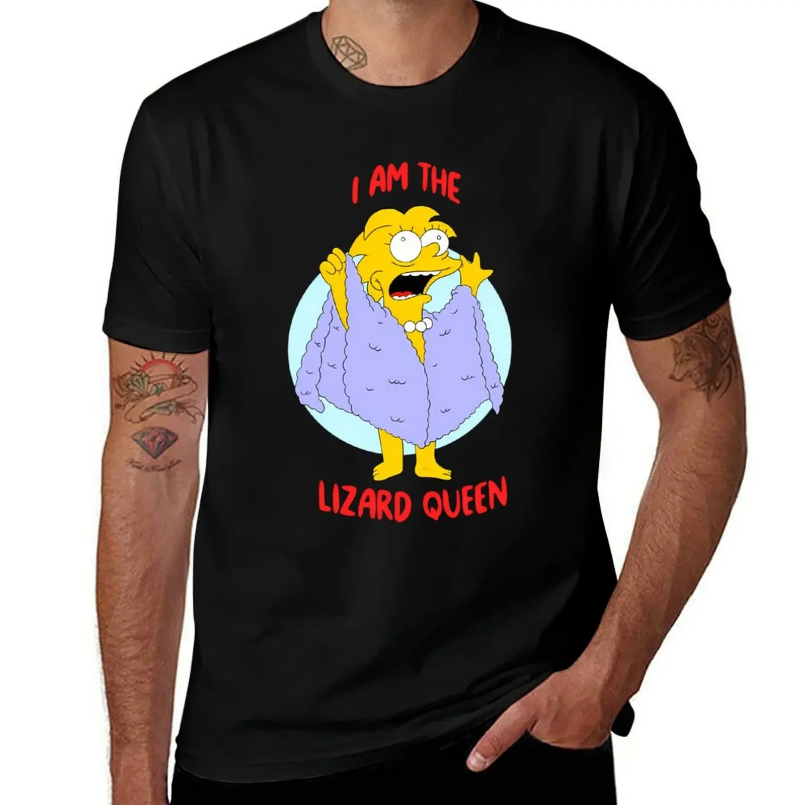 

Lizard Queen T-Shirt vintage anime shirt custom t shirt oversized t shirt men