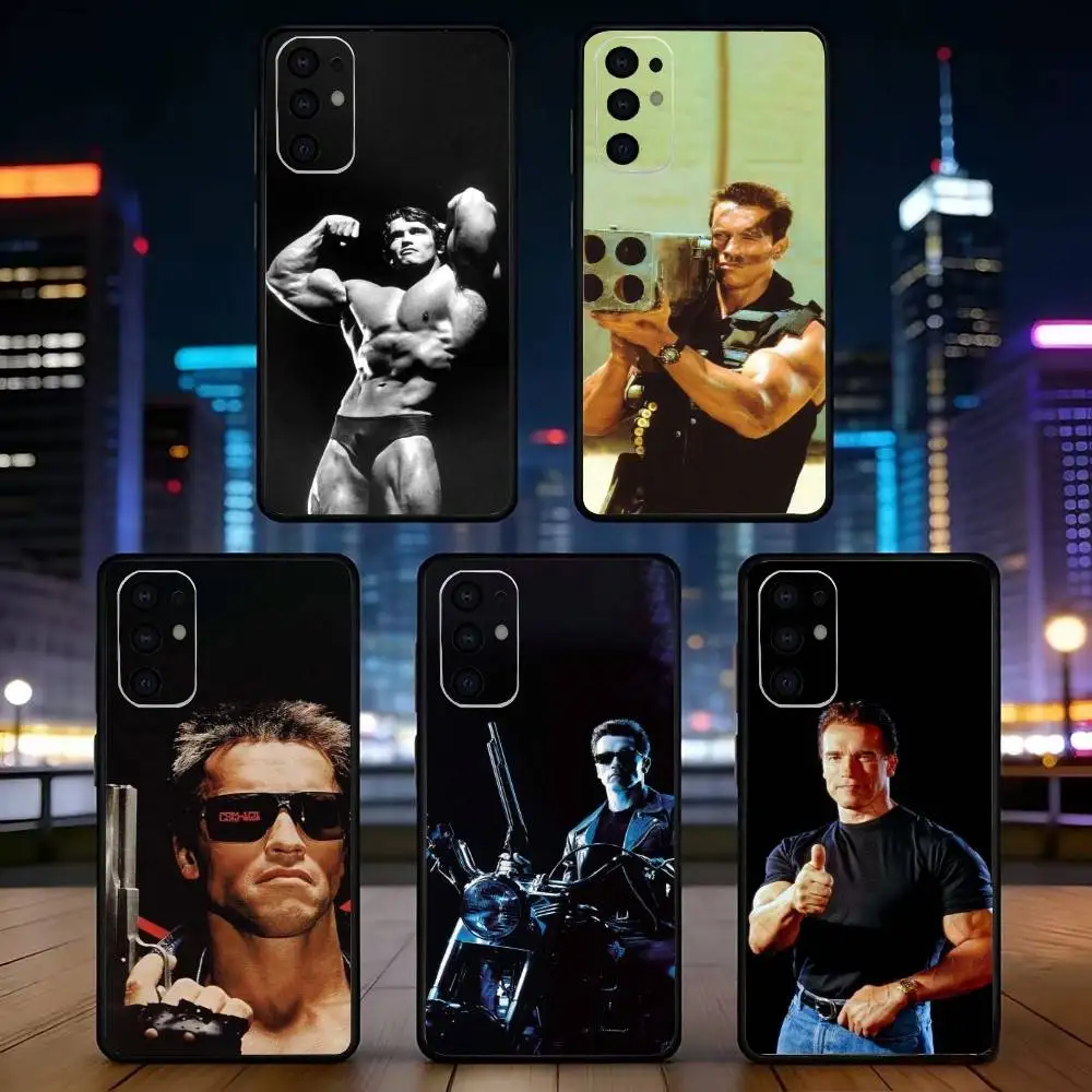 

Arnold Schwarzenegger Phone Case For Samsung S25,S24,S21,S22,S23,S30,Ultra,S20,Plus,Fe,Lite,Note,10,Black Cover