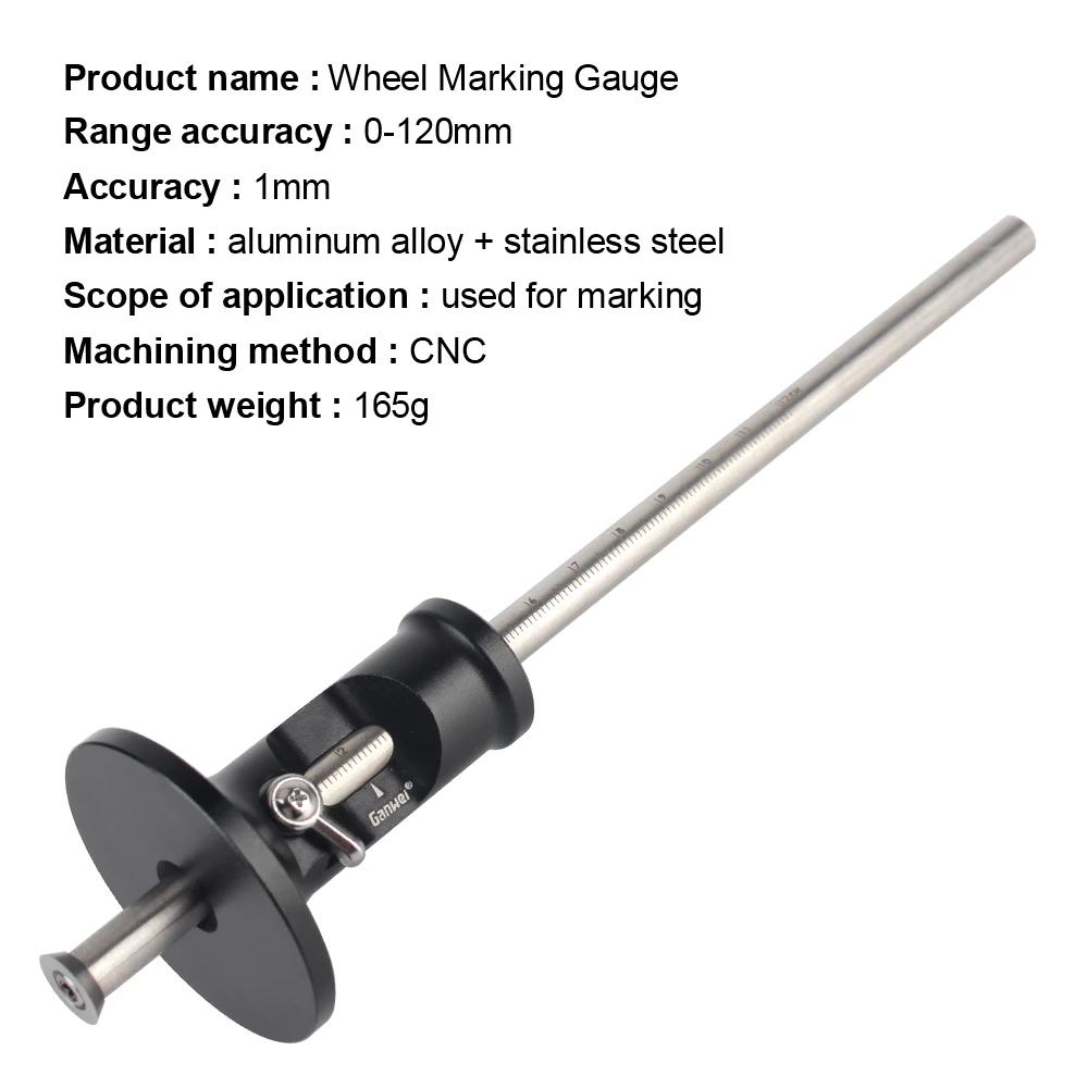Scriber in stile europeo per carpenteria, linea parallela, per la lavorazione del legno, nuovi strumenti per tracciare la lama ad alta precisione