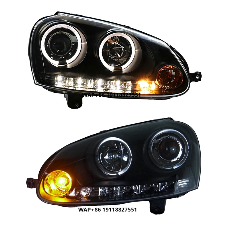 

YU GUANG for Jetta MK5 Headlight 2005 2011 Car Accessories LED Front Lamp Upgrade New Design Head Light Projectors