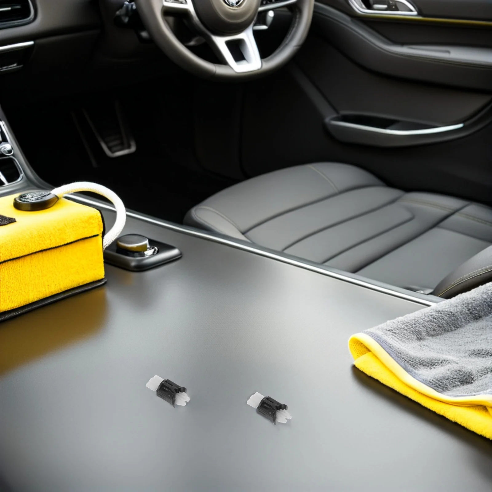 

2pcs Tailgate Motor Clip Rear Trunk Latch Actuator Replacement Auto Liftgate Lock Accessories - Car Door Lock Repair Kit