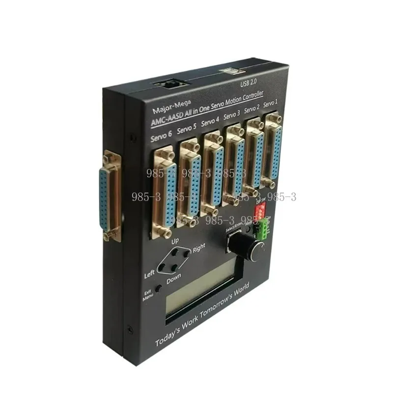 AMC-AASD15A 7-Axis Analog Racing Simulator Controller, High Precision G-Force Motion Control Unit for Sim Racing