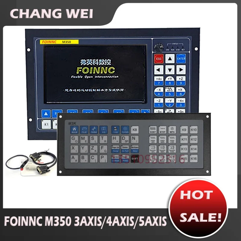 Foinnc M350 3/4/5 Axis Independent Motion Controller Supports Closed-Loop Stepper /Atc Cnc Control System Engraver