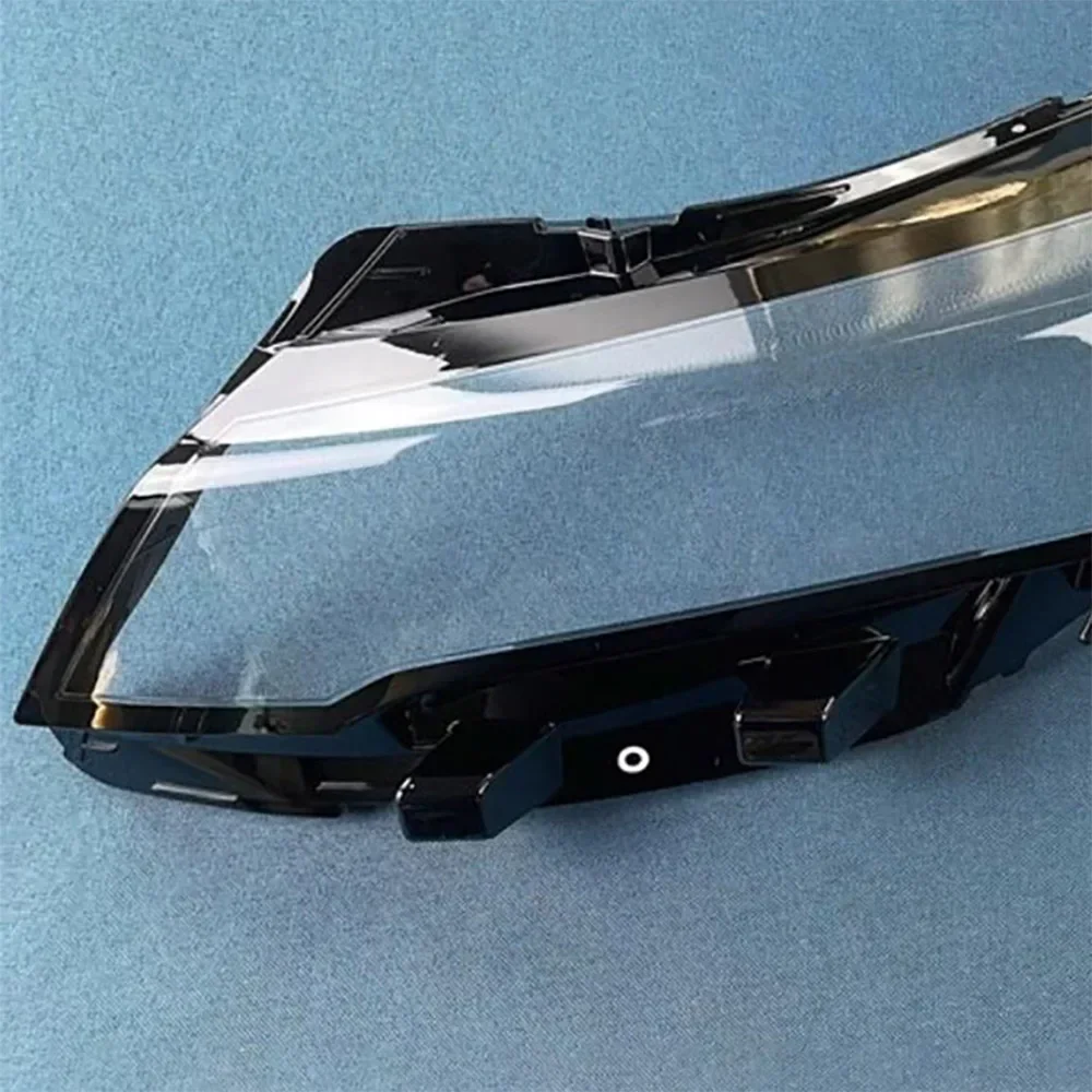 For Peugeot 408 2022 Car Front Headlight Lens Cover Auto Shell Headlamp Lampshade glass Lampcover Head lamp light cover 3