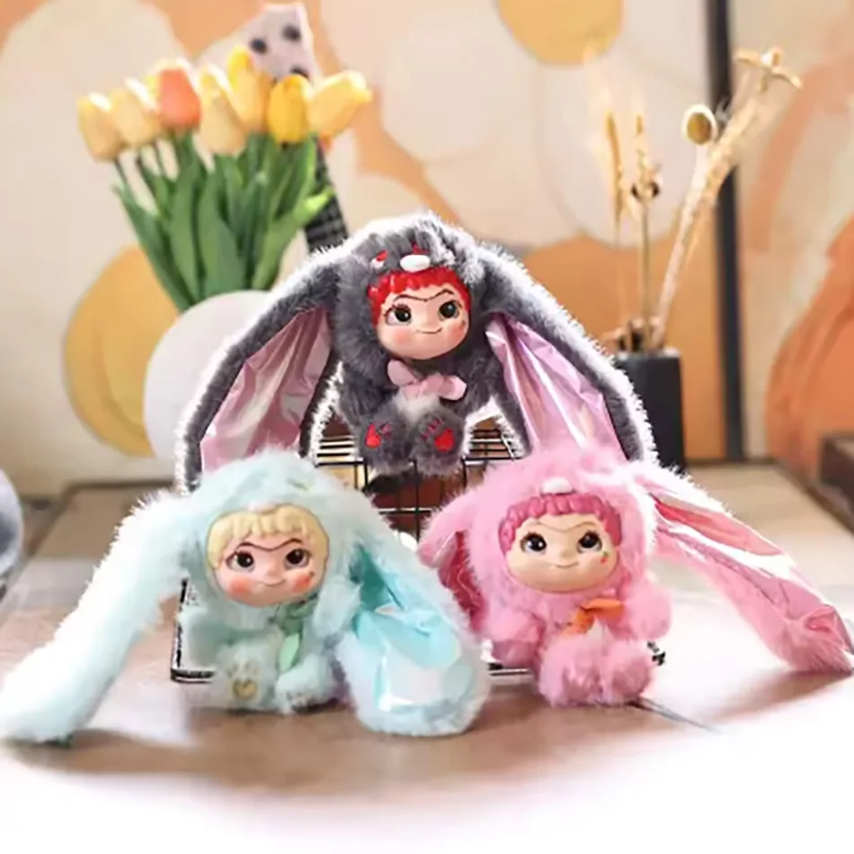 Nieuwe trendy blind boxes Schattige Wakuku Party Tweede Generatie Pluche Pop Mystery Box Auto Huisdecoratie Speelgoed voor Kinderen