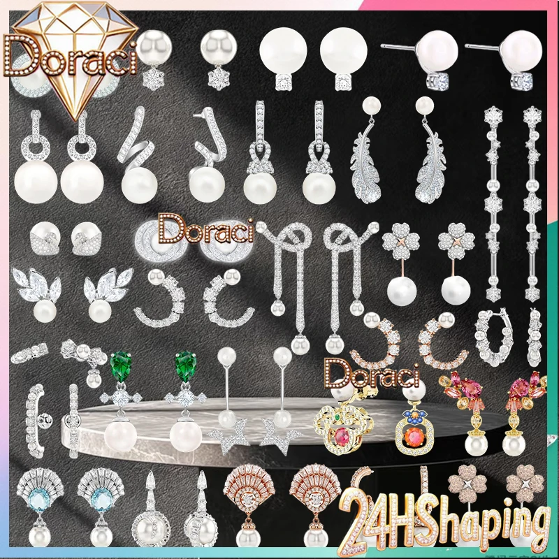 

Высококачественные серьги-гвоздики New Style Pearl Series 2025 года, элегантные классические нишевые украшения в стиле ретро, хорошее качество и дешевые подарки