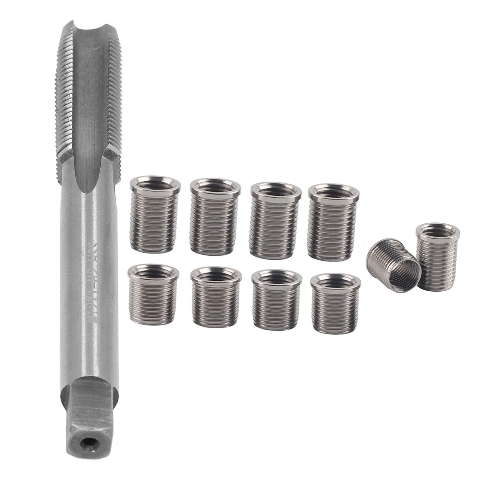 Bougie Draad Reparatie Tool M 10X1.0 Bout + M 12X1.0 Tap Auto Accessoires Hardware Kit