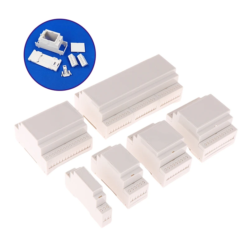 Din Rail Enclosure Plastic Enclosures For Electronics Distribution Box Electronic Enclosure Outlet Enclosure