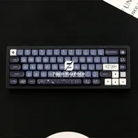 Galaxy Theme Key Cap 129 Keys GMK MOA Profile DYE-SUB PBT Keycap with 1.75U 2U Shift for MX Switch Mechanical Keyboard