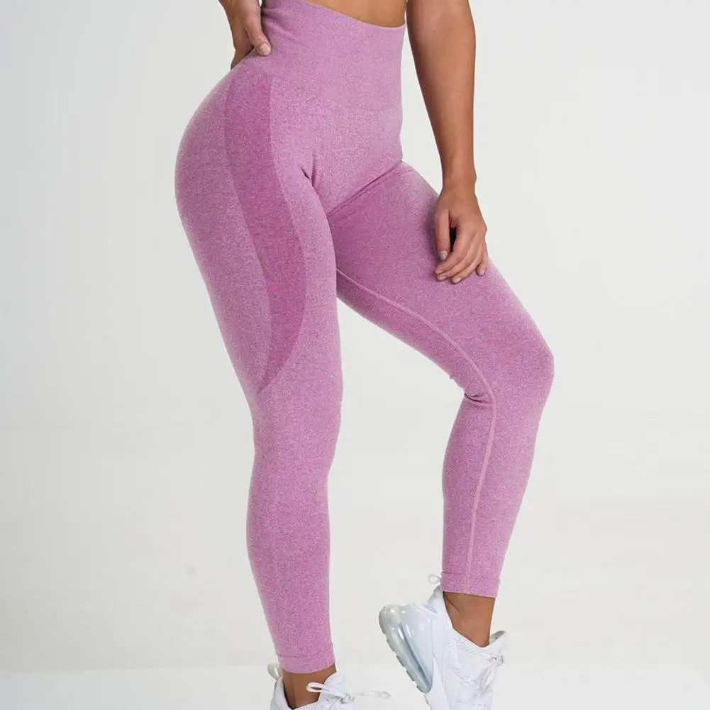 Pantaloni da Yoga da donna Leggings a vita alta controllo della pancia pantaloni sportivi da Yoga sportivi Skinny elasticizzati sollevati dal culo