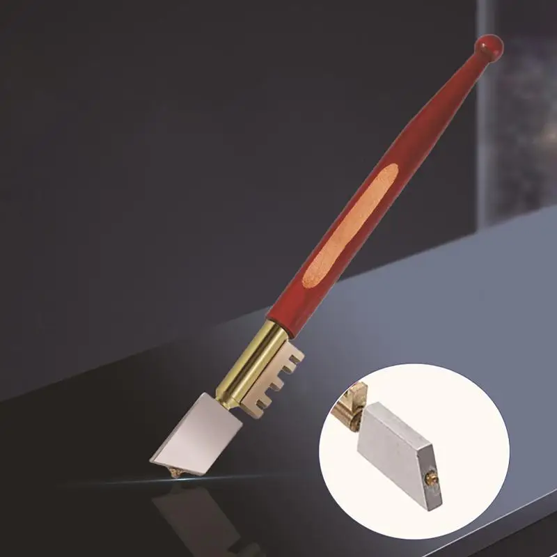 

180mm Single Diamond Glass Cutter Sharp Knife Glass Diamond Cutting Tool Portable Glass Diamond Knife