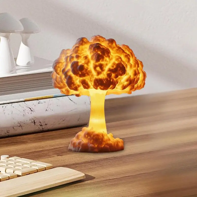 

Mushroom Light Bedside Nightlight 3D Printed Aesthetic Nightlight For Bedroom Dorm Apartment Living Room Nursery Room Shelves