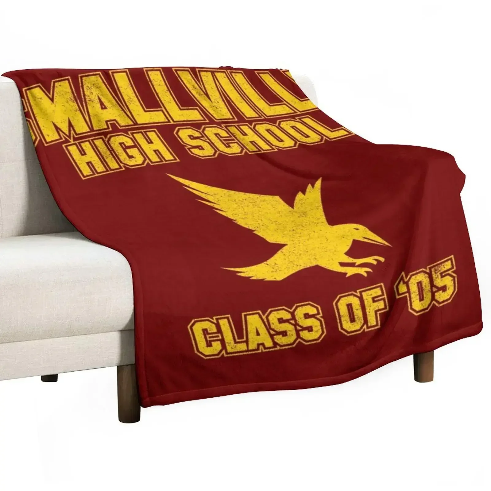 Smallville Class of 2005 Throw Blanket Baby blankets and throws for sofa Thermals For Travel Soft Decorative Throw Blankets