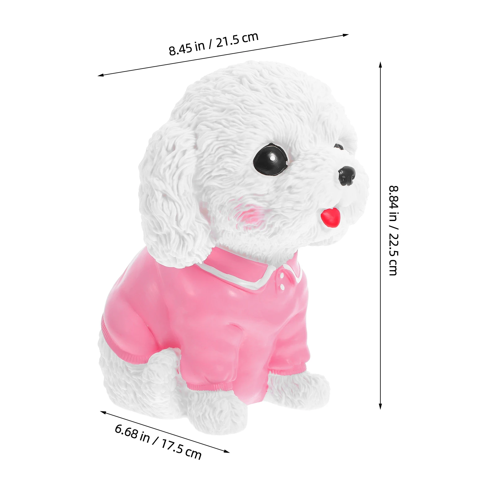 Hond Spaarpot Grote Capaciteit Pvc Munt Spaarpot Voor Kinderen Onbreekbaar Rubber Spaarpot Leuke Diervormige Spaarpot Voor