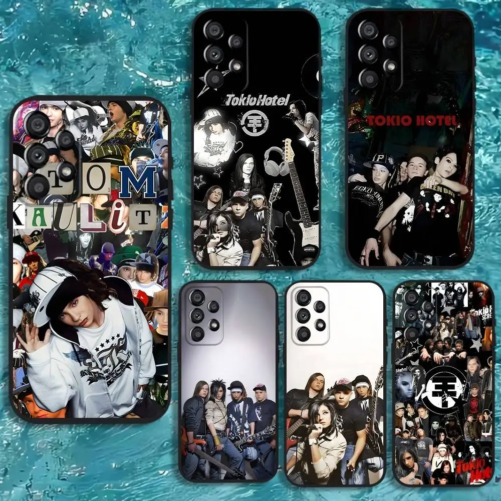 

Tom Bill Kaulitz Tokio Hotel Phone Case For Samsung Galaxy A20,A21s,A22,A31,A32,A52,A53,A72,73,A80 Soft Black Cover