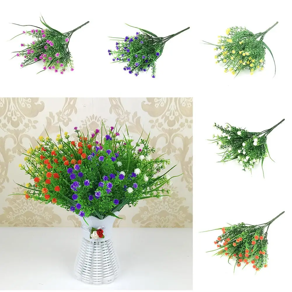 GYPSOPHILA-ガーデングラス,プラスチックアクセサリー,小さな葉のシミュレーション,32cm,新品