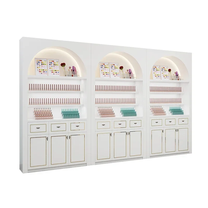 

Nail Polish Cabinet Nail Polish Display Cabinet Storage Cabinet Wall