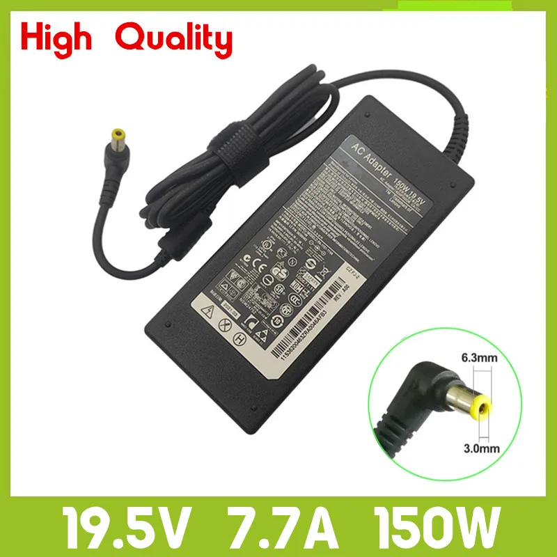 

150W 19.5V 7.7A 6.3*3.0MM AC Adapter for Lenovo ThinkCentre M72z M91z M93z M91p C540 All-in-One PC Power Supply B300 A720 A600