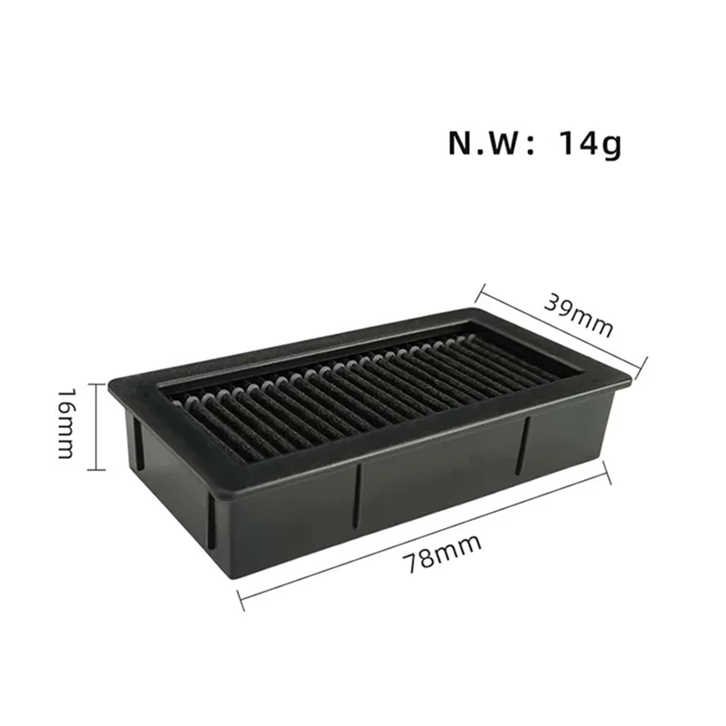 Für ecovacs yeedi cube/yeedi cc hauptseite bürste hepa filter roboter staubsauger ersatz zubehör