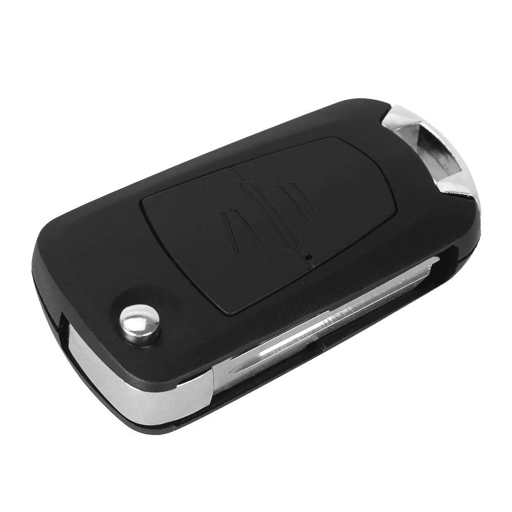 KEYYOU 2 Buttons Folding Car Key Shell Remote Flip Key Fob Case For Vauxhall Opel Astra Vectra Zafira Omega Key Shell Cover