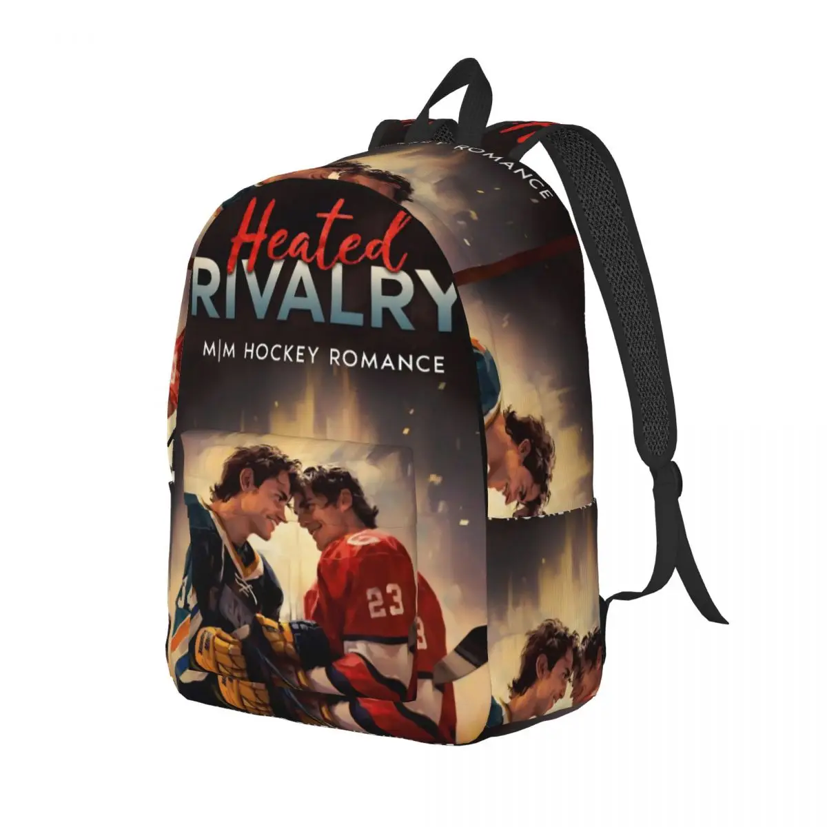 Heated Rivalry Backpack for Men Women Fashion Student Work Daypack Canadian TV Show Laptop Computer Shoulder Bag Gift