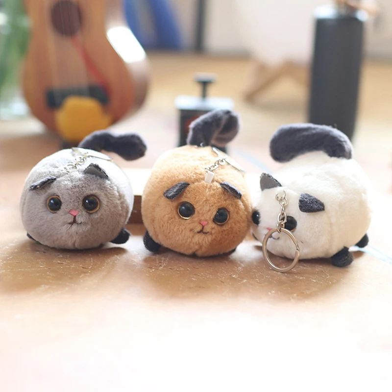 Kawaii Plush Pendant Toys Plush Doll Keychain Decoration Backpack Pendants Gifts