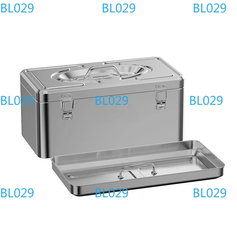 

Multifunctional Tool Case Stainless Steel Electronic Toolbox Organization of Tools Suitcase Portable Waterproof Large Hard Case