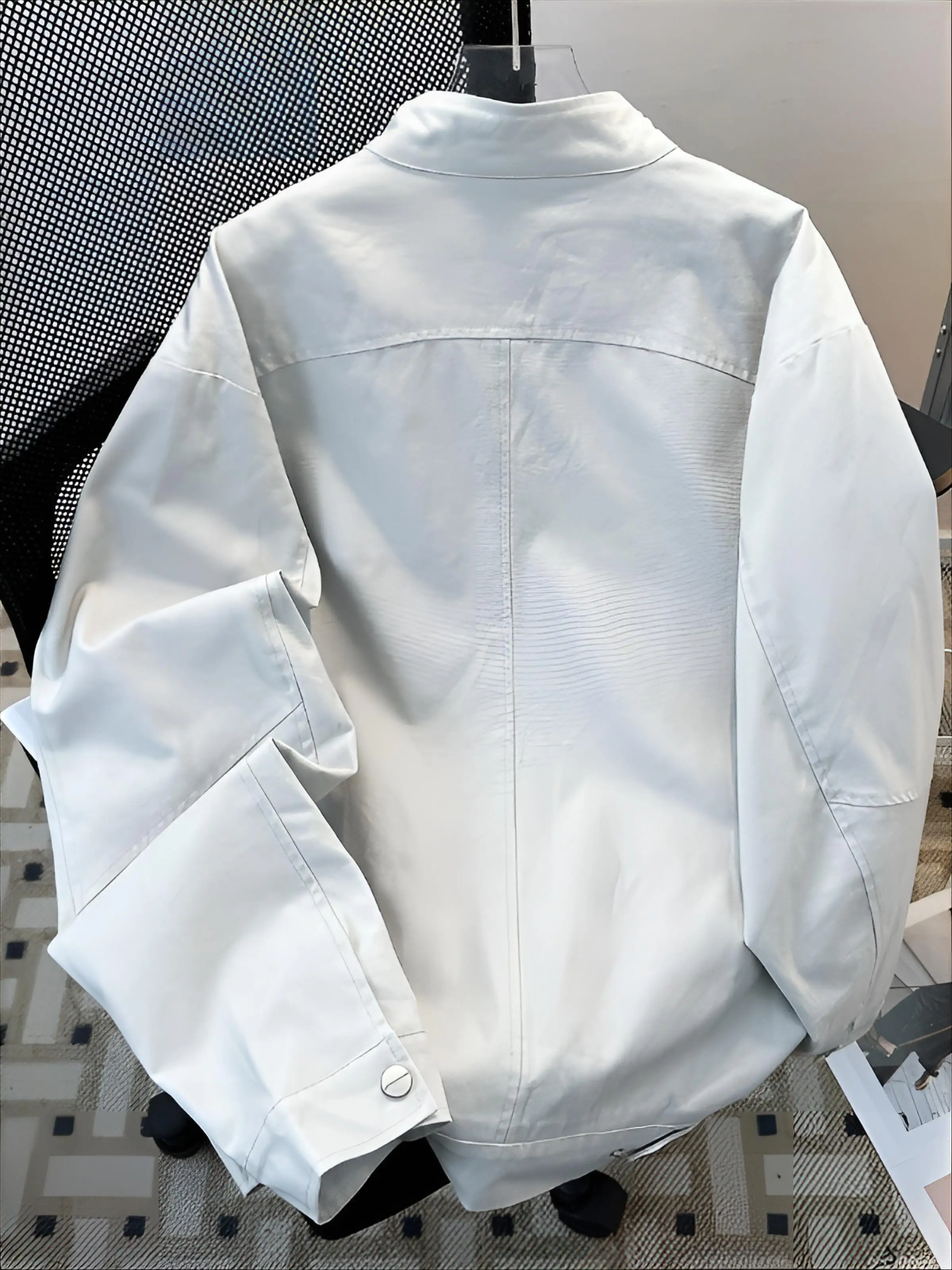 

Jacket Coat Emo Mens Angels Boy Youth College School Stadium Varsity Sportss Team Uniform Entertainment Campus Spring Cool Style