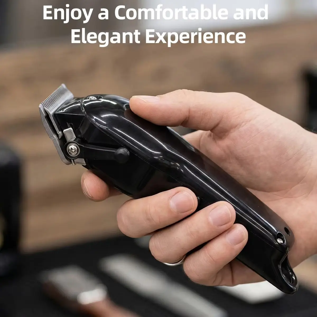 

OMUONE Professional Hair Clippers New Model Magnetic Levitation High-Speed Motor Long Battery Life with Charging Base