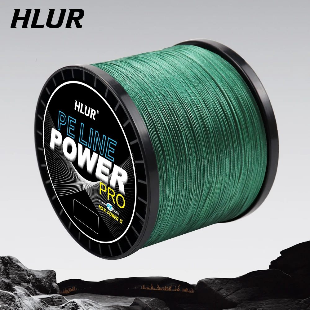 

HLUR PE Braided X16 Fishing Line, Abrasion Resist Durable Thin Fishing Line For Outdoor Fishing Accessories 300M 500M 1000M