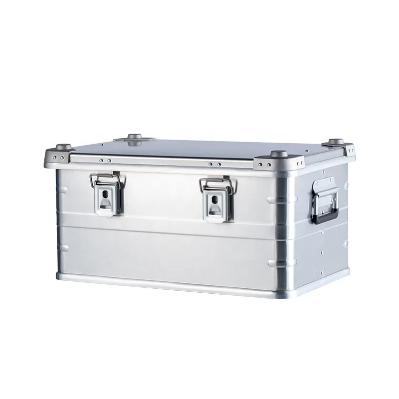 

Miscellaneous large capacity outdoor travel equipment camping aluminum storage box