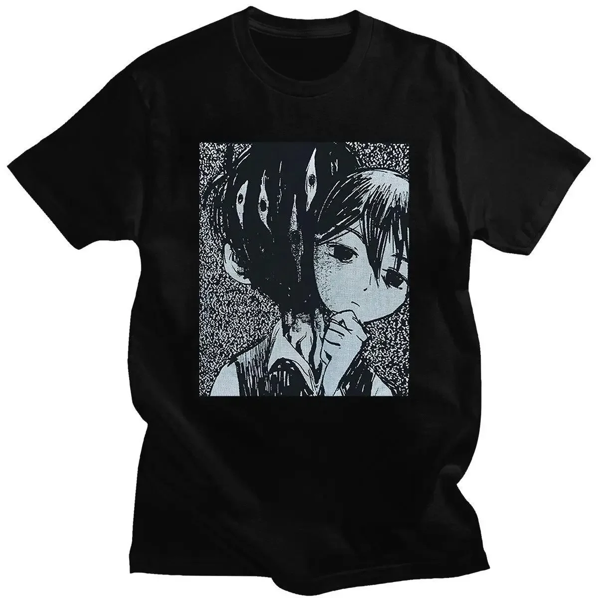New model Fashionable and Innovative Fashion Sport Anime Figure Tee Popular Omori T-Shirt Printed T-shirt Hip-pop Casual Hi