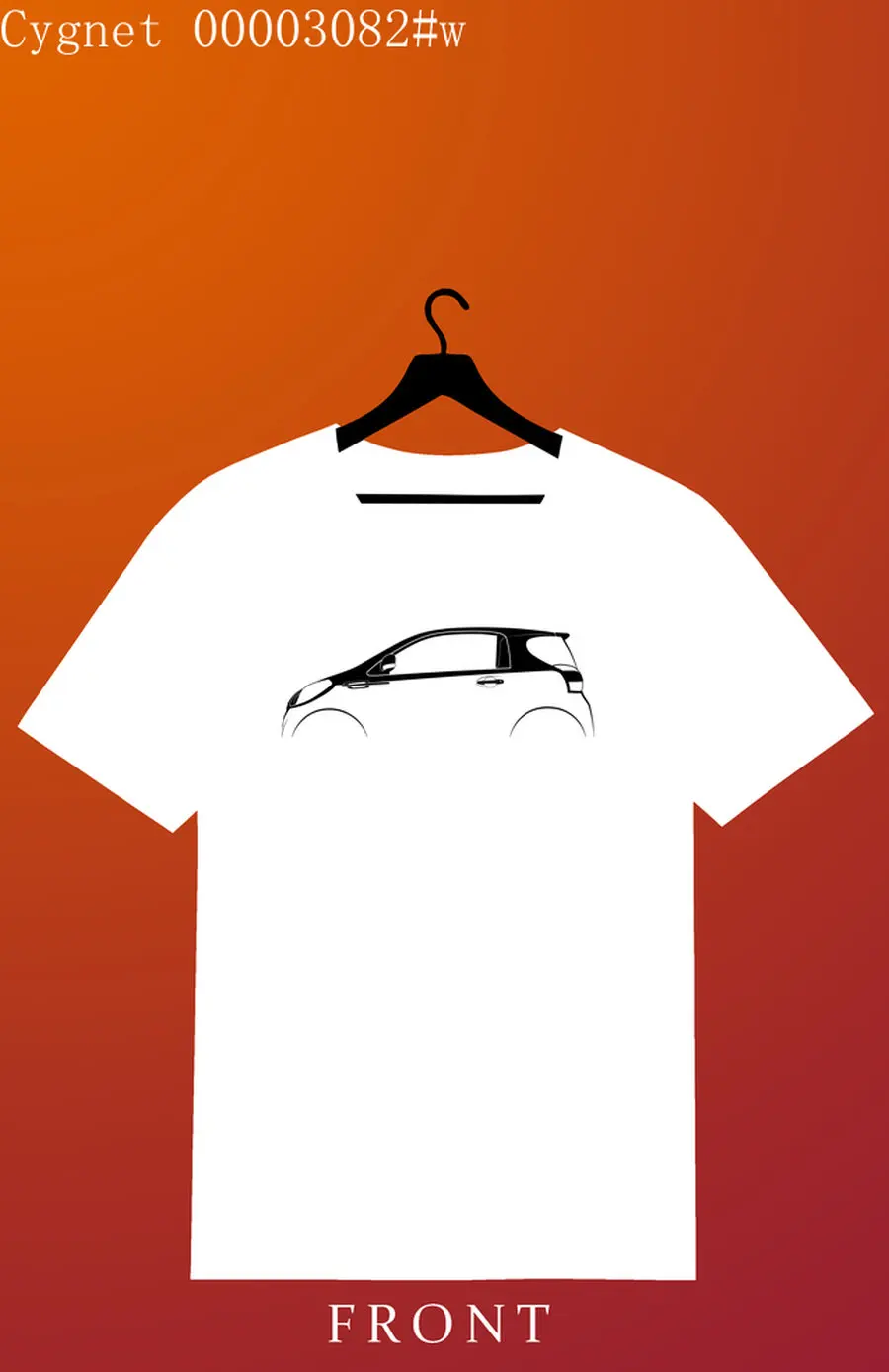 

Car Lovers T-shirt Asto car Martin Cygnet Men's and Women's Short-Sleeved with Patterns for Summer