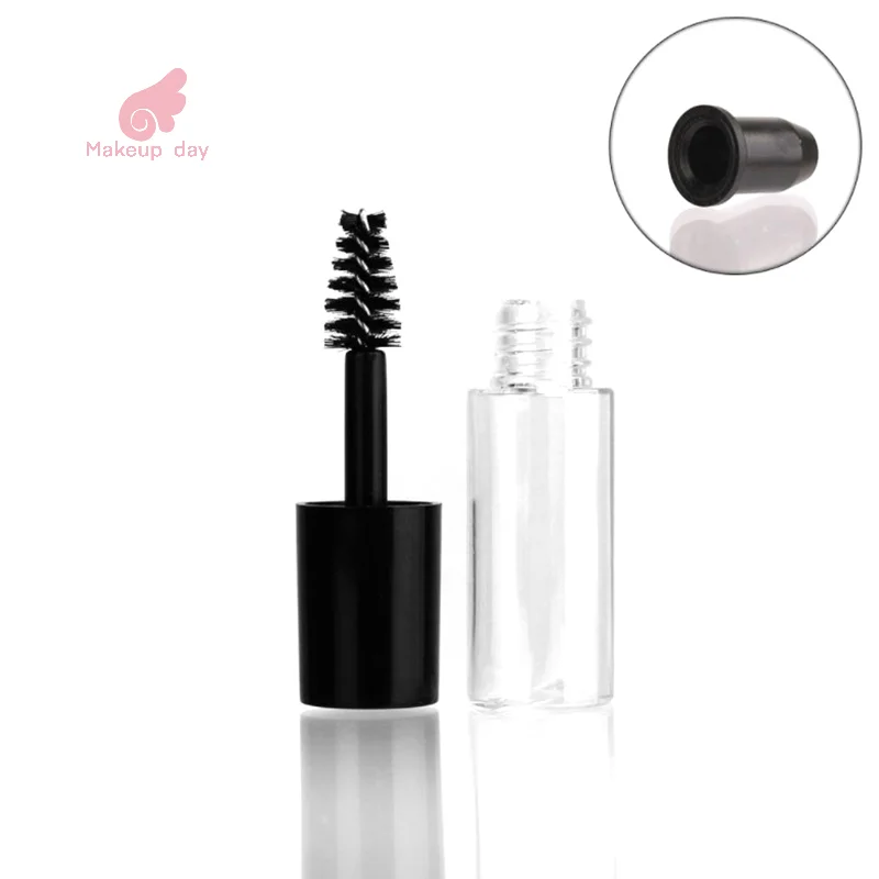 

Empty Mascara Bottles With Wand Refillable 0.8ml Empty Mascara Tube DIY Wand Eyelash Cream Container Liquid Bottle