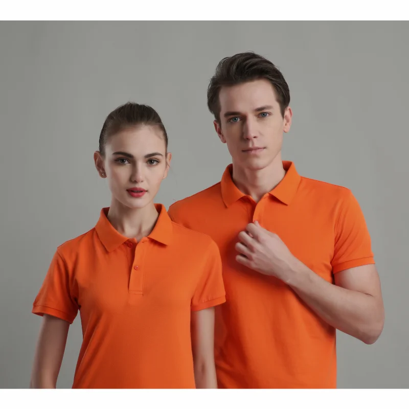 Elike-Polo décontracté pour hommes et femmes, logo personnalisé, texte imprimé, image, broderie de marque, conception personnelle, respirant, été