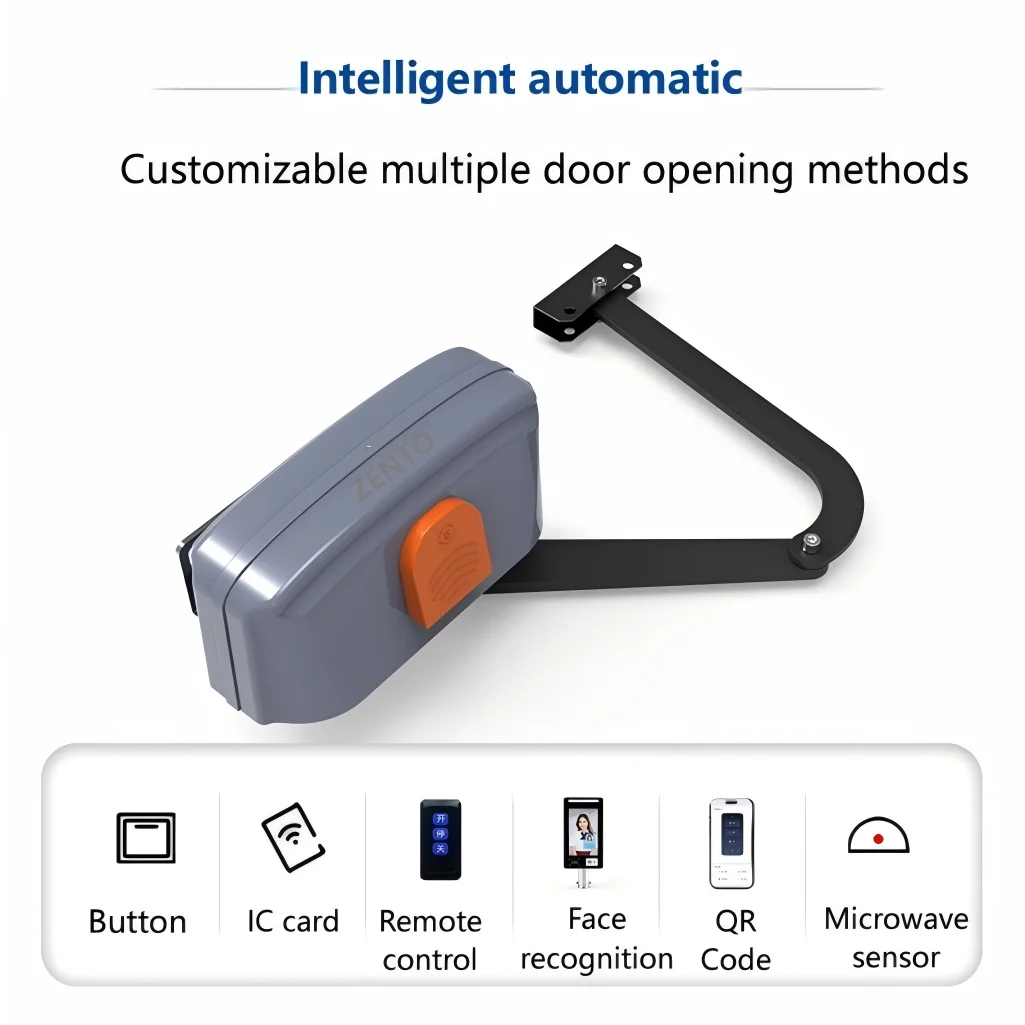 Zento High Quality   Automatic Gate Motor Sliding Door System 800kg Heavy Duty Door Opener Turnstiles of Heavy Duty Gate