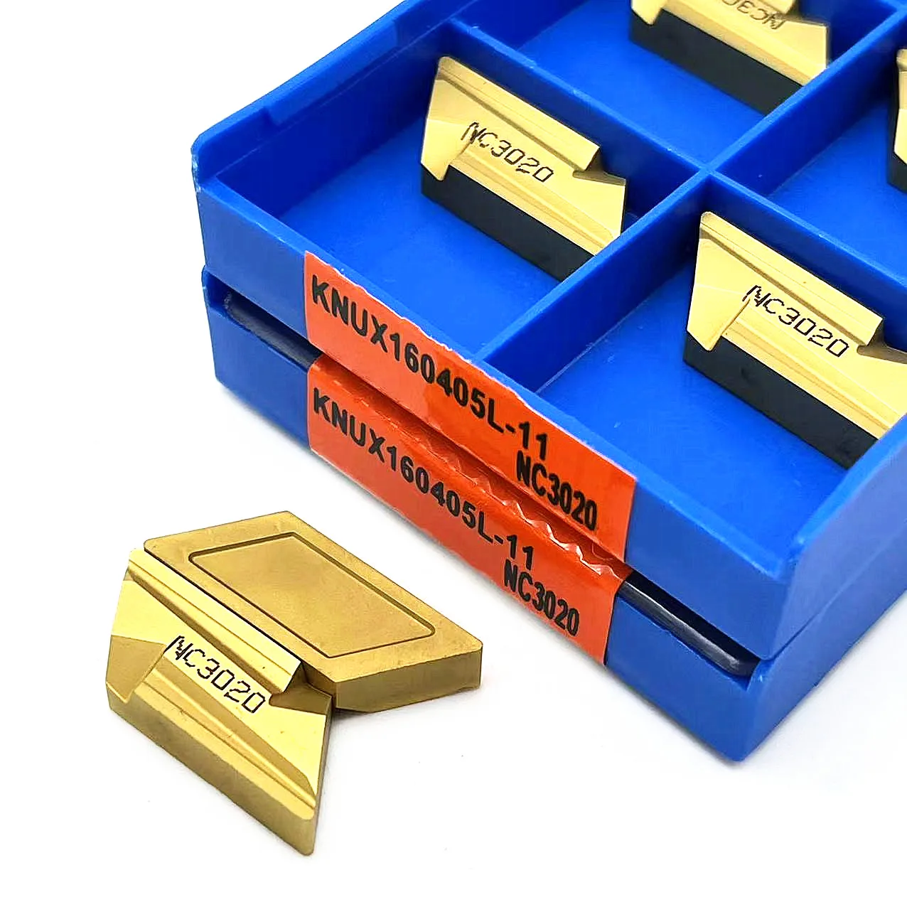 أداة خراطة معدنية KNUX160405R NC3020 أصلية KNUX160405L أداة قطع معالجة الصلب الاحترافية عالية الجودة