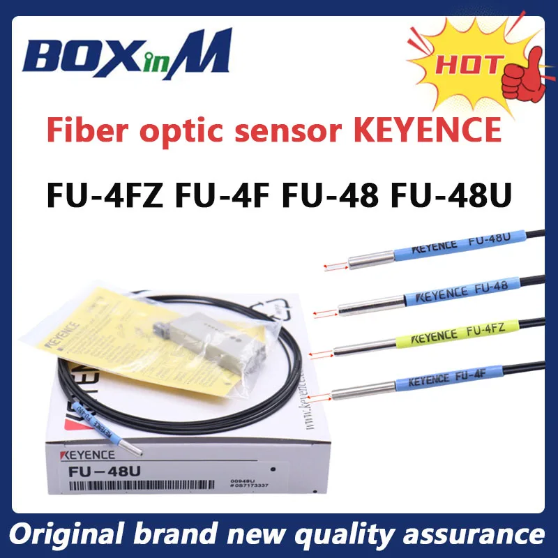 KEYENCE FU-4F FU-4FZ FU-48 FU-48U fiber optic sensor