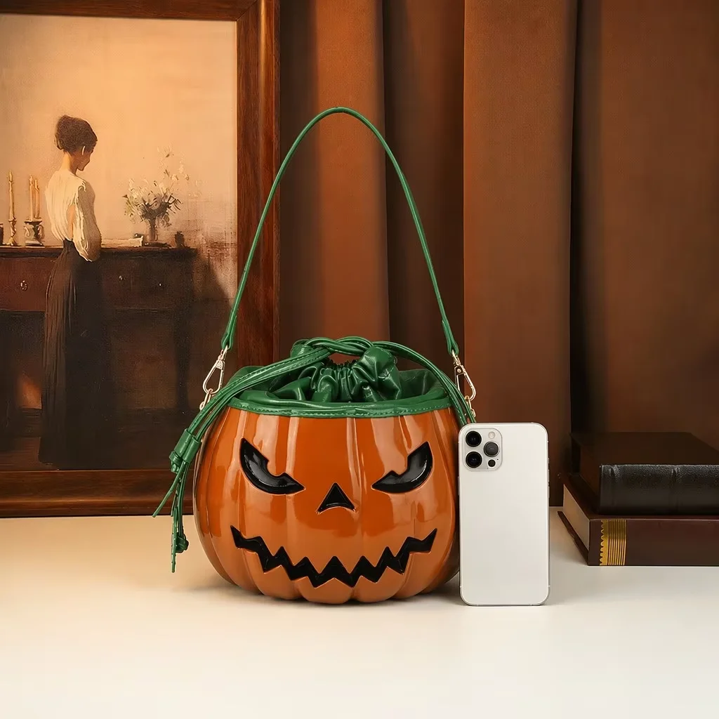 Gotische Kürbis-Tasche mit Glä – Women Bags Green Bewertung und Preis