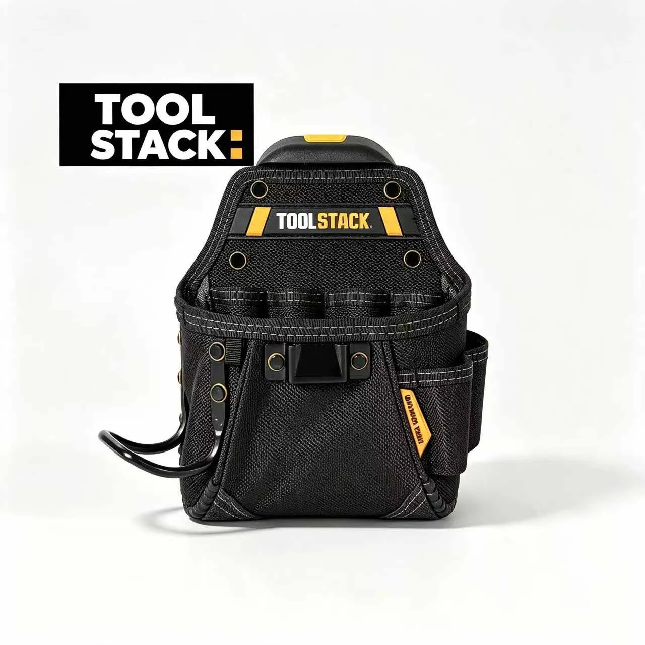 TOOLSTACK Mini Utility Toolkit Hammer & Screwdriver Waist Pouch Quick-Hook Service Kit Quality Hardwear Carpenter Work Tools Bag