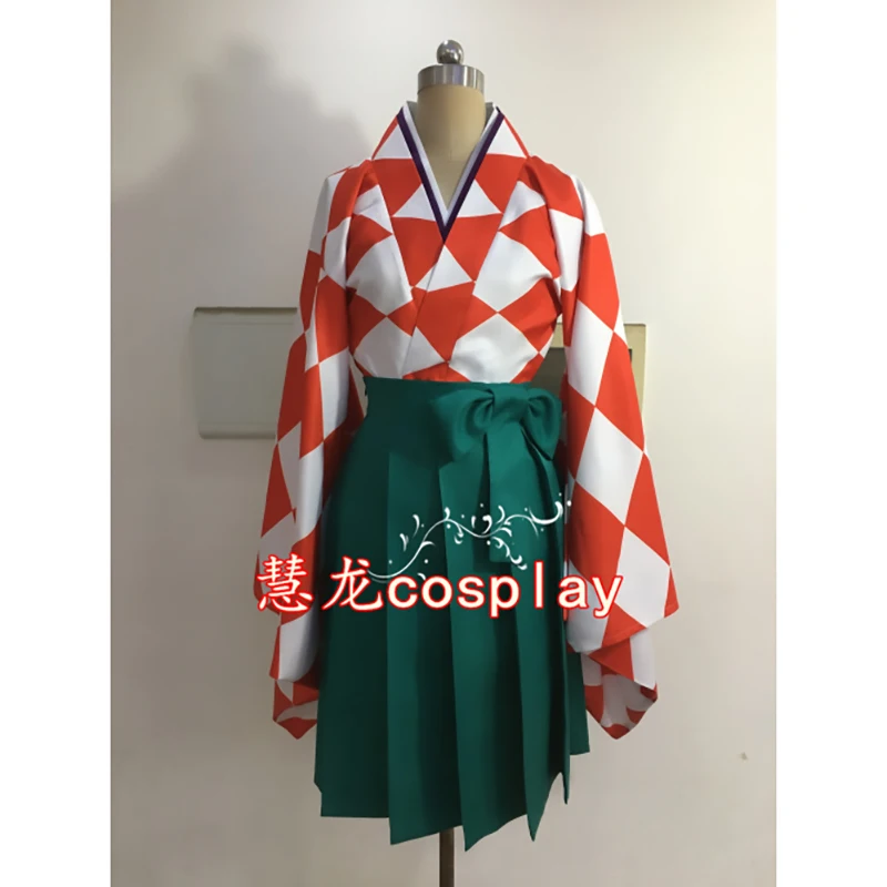 

Anime ZOMBIE LAND SAGA Yuugiri Cosplay Costumes Japanese Kimono Haori Skirt Outfits Halloween Carnival Party Suit