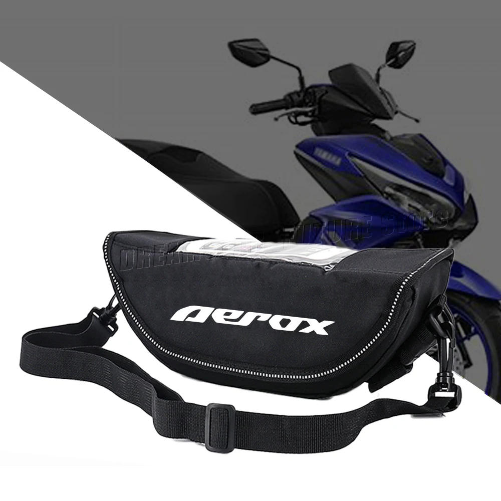 For YAMAHA AEROX 155 2021 2022 Waterproof motorcycle handlebar travel navigation bag