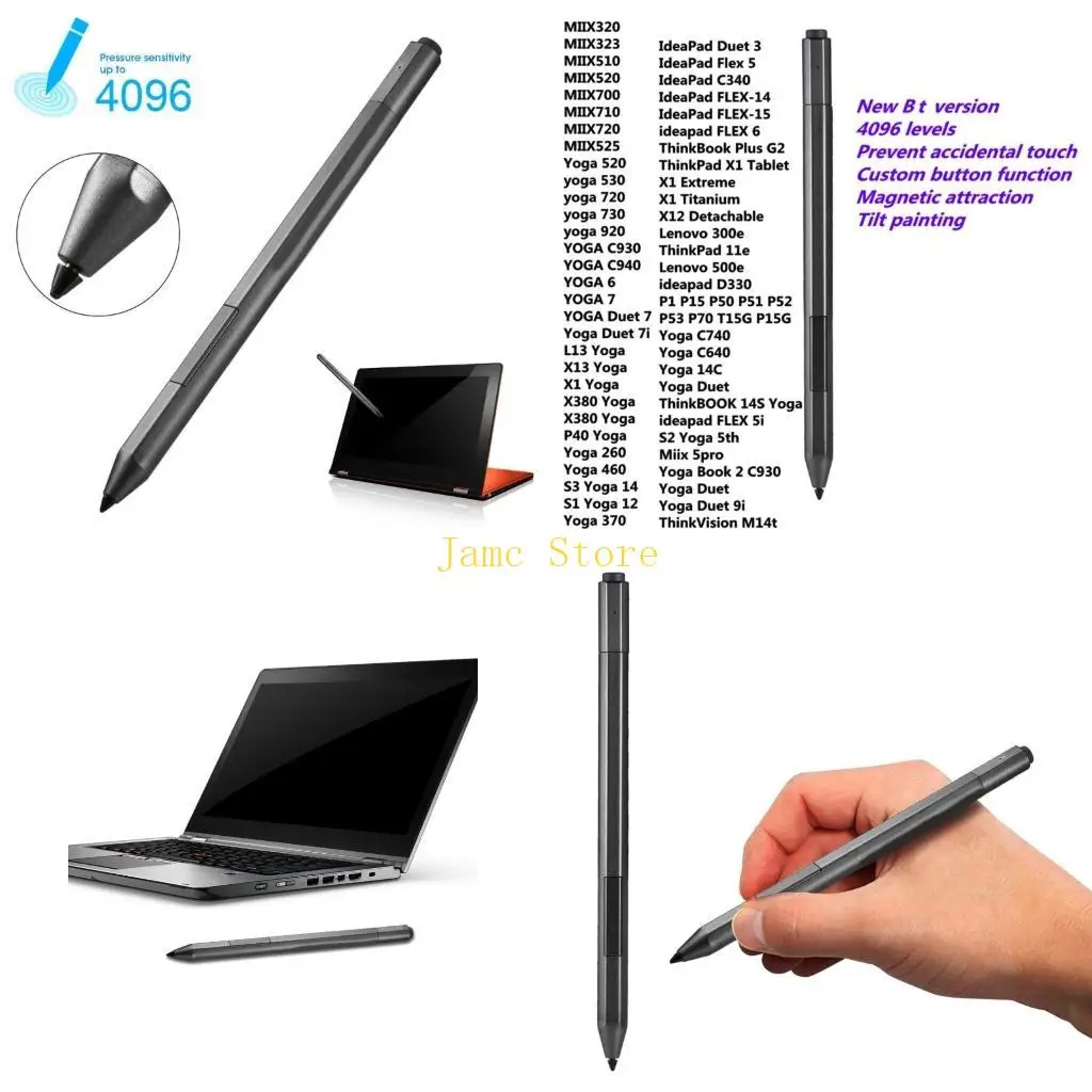 

LX0B Высокочувствительный цифровой стилус для сенсорного экрана с функцией блокировки ладони для 5 14 (для Int