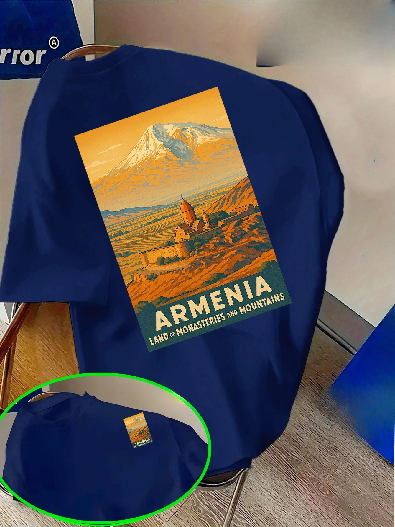 Armenia Mount Ararat Monastery - огляд і ціна Street Fashion Poster