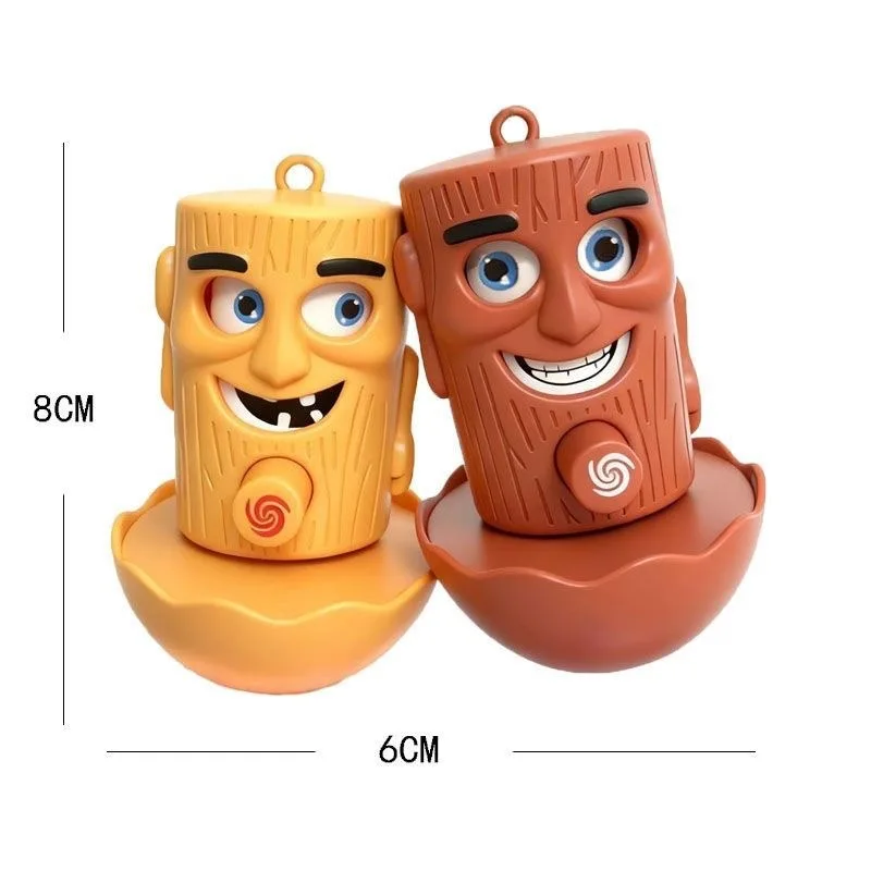 Italiaanse Brainrot Tung Creatieve Sleutelhanger Leuke Cartoon Gezichtsveranderende Sleutelhanger Schooltas Hanger Anime Grappige Sleutelhangers Roterend Speelgoed